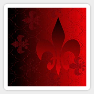 Fleur De Lis Sticker